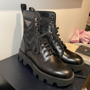 Prada mens booties